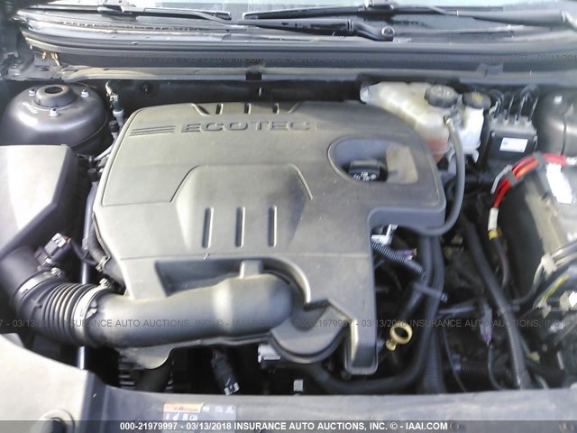 1G1ZC5EB6AF300042 - 2010 CHEVROLET MALIBU 1LT 金色 照片 10