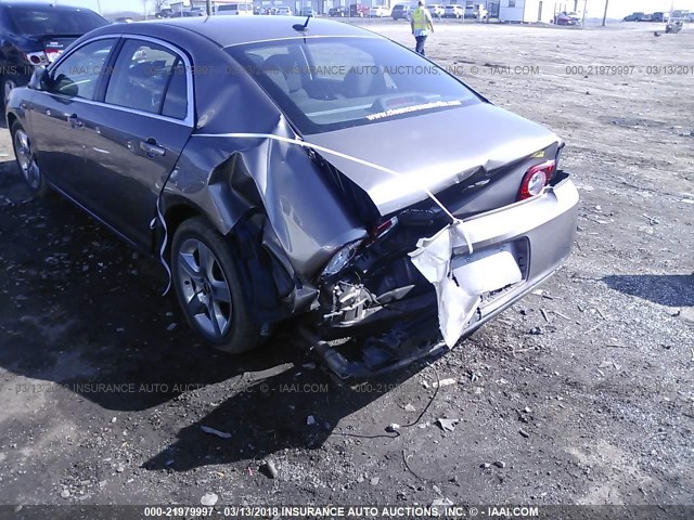 1G1ZC5EB6AF300042 - 2010 CHEVROLET MALIBU 1LT 金色 照片 6