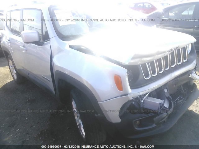 ZACCJBBT0FPB62625 - 2015 JEEP RENEGADE LATITUDE SILVER photo 6