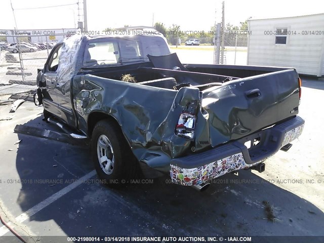 5TBRT34133S378875 - 2003 TOYOTA TUNDRA ACCESS CAB SR5 GREEN photo 3