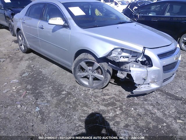 1G1ZC5EUXCF269267 - 2012 CHEVROLET MALIBU 1LT 银色 照片 6