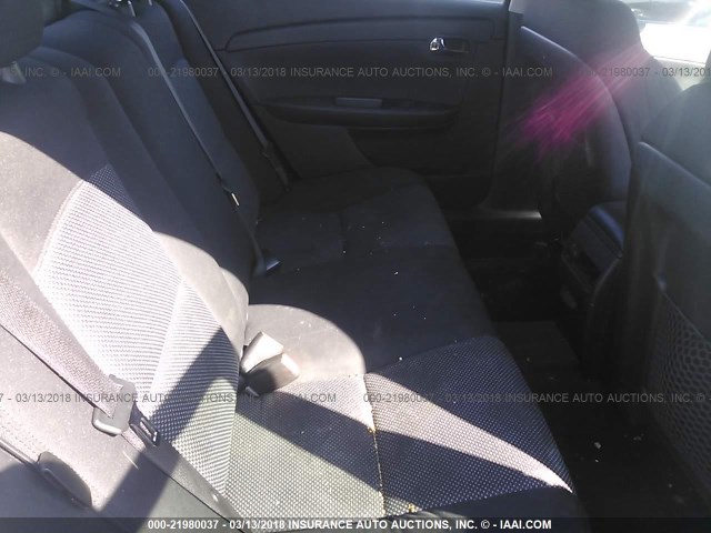 1G1ZC5EUXCF269267 - 2012 CHEVROLET MALIBU 1LT 银色 照片 8