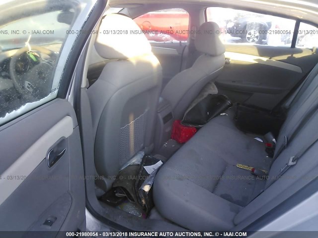 1G1ZB5E04CF275016 - 2012 CHEVROLET MALIBU LS ვერცხლისფერი ფოტო 8