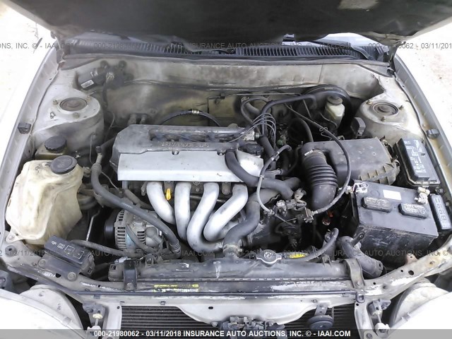 1NXBR12E1XZ301730 - 1999 TOYOTA COROLLA VE/CE/LE 棕色 照片 10