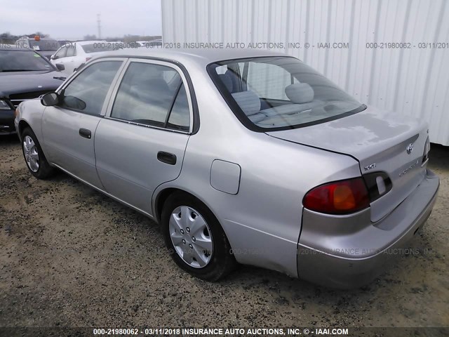 1NXBR12E1XZ301730 - 1999 TOYOTA COROLLA VE/CE/LE 棕色 照片 3