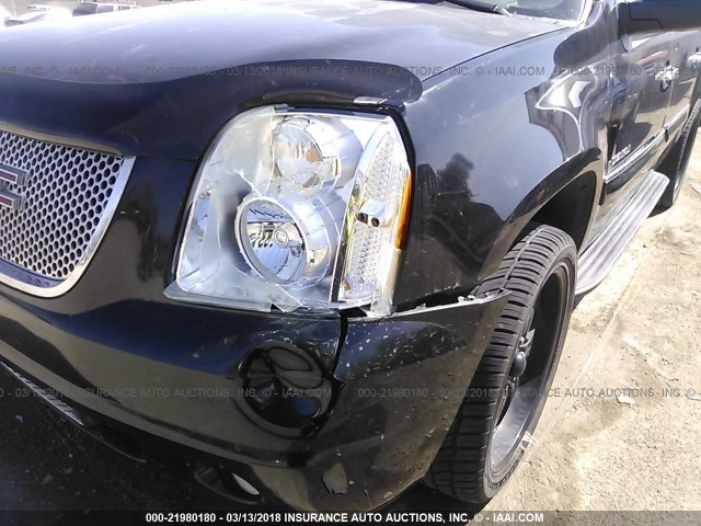 1GKFK66887J289688 - 2007 GMC YUKON XL DENALI BLACK photo 6