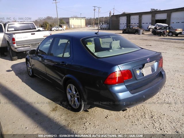 YS3ED49G583510882 - 2008 SAAB 9-5 2.3T BLUE photo 3