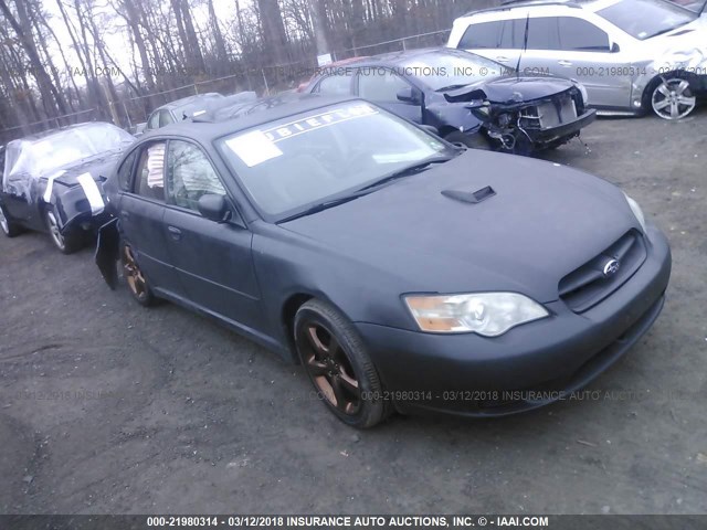 4S3BL626667216262 - 2006 SUBARU LEGACY 2.5I LIMITED GRAY photo 1