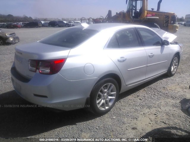 1G11C5SL6FF279422 - 2015 CHEVROLET MALIBU 1LT 银色 照片 4