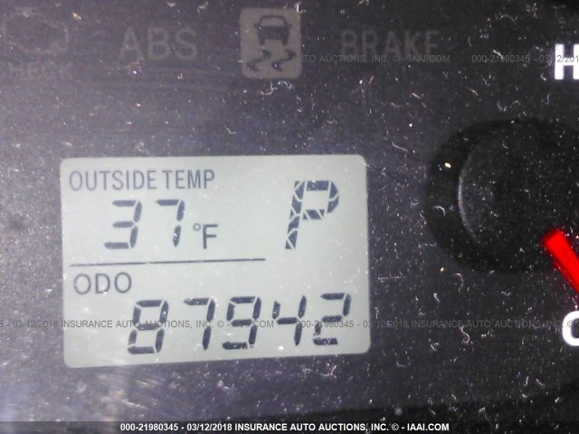 2T1KU4EE1AC458209 - 2010 TOYOTA COROLLA MATRIX  RED photo 7