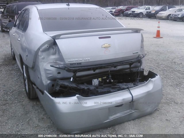 2G1WC5E35D1190995 - 2013 CHEVROLET IMPALA LTZ ვერცხლისფერი ფოტო 6
