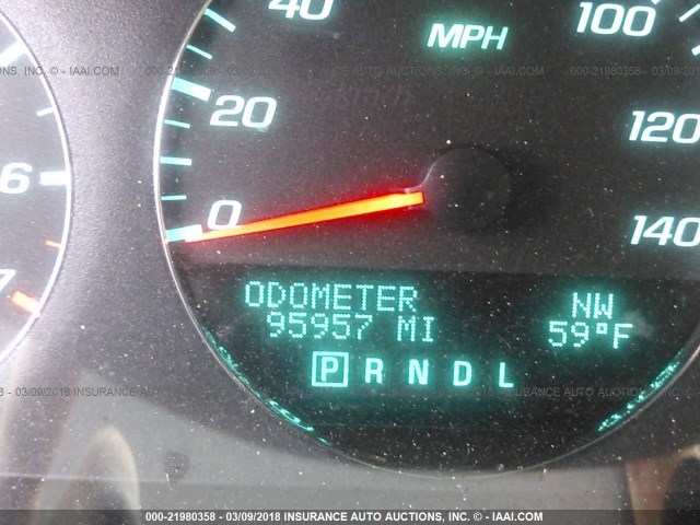 2G1WC5E35D1190995 - 2013 CHEVROLET IMPALA LTZ ვერცხლისფერი ფოტო 7