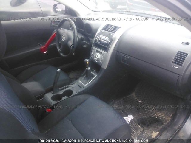 JTKDE177950058460 - 2005 TOYOTA SCION TC 灰色 照片 5
