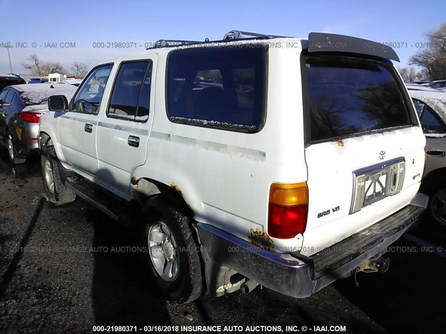 JT3VN39W7N0087911 - 1992 TOYOTA 4RUNNER VN39 SR5 白色 照片 3