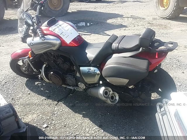 JYAVP29E4AA001851 - 2010 YAMAHA VMX17 红色 照片 3