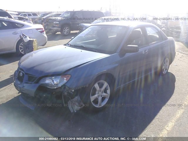 JF1GD61677H518228 - 2007 SUBARU IMPREZA 2.5I BLUE photo 2