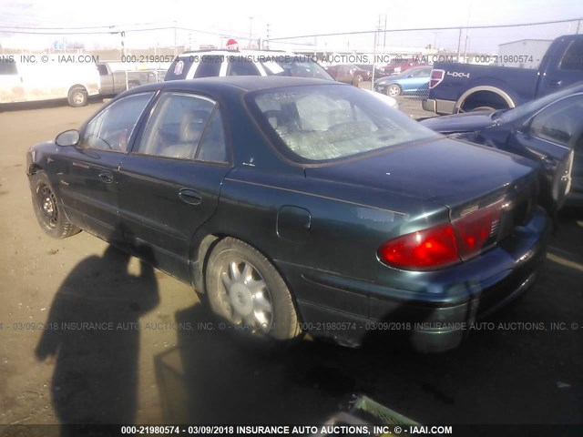 2G4WF5515Y1101246 - 2000 BUICK REGAL GS GREEN photo 3