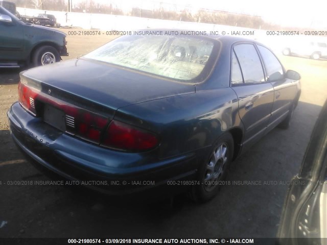 2G4WF5515Y1101246 - 2000 BUICK REGAL GS GREEN photo 4