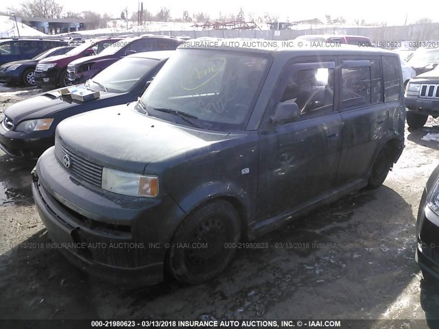JTLKT324564057222 - 2006 TOYOTA SCION XB მწვანე ფოტო 2