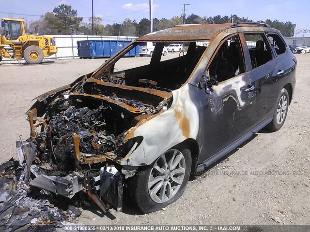 5N1AR2MN5GC618446 - 2016 NISSAN PATHFINDER S/SV/SL/PLATINUM 黑色 照片 2