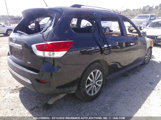 5N1AR2MN5GC618446 - 2016 NISSAN PATHFINDER S/SV/SL/PLATINUM 黑色 照片 4