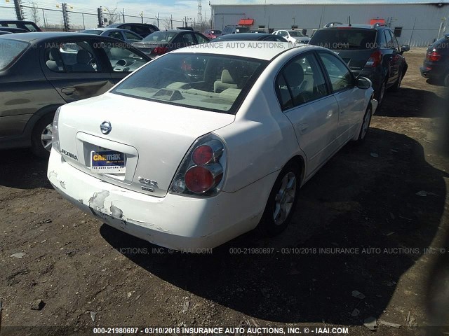 1N4AL11D66C138934 - 2006 NISSAN ALTIMA S/SL WHITE photo 4