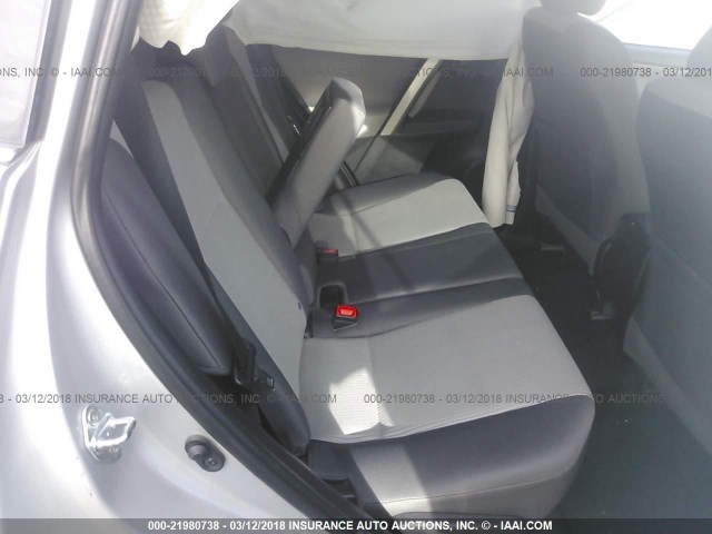 2T3BFREV2EW137945 - 2014 TOYOTA RAV4 LE SILVER photo 8