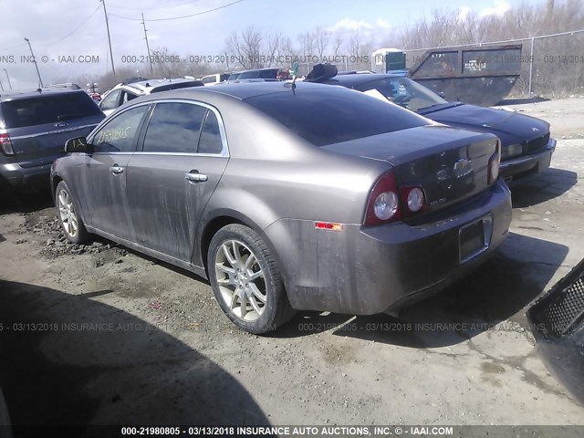 1G1ZE5EB0AF250913 - 2010 CHEVROLET MALIBU LTZ 锡色 照片 3