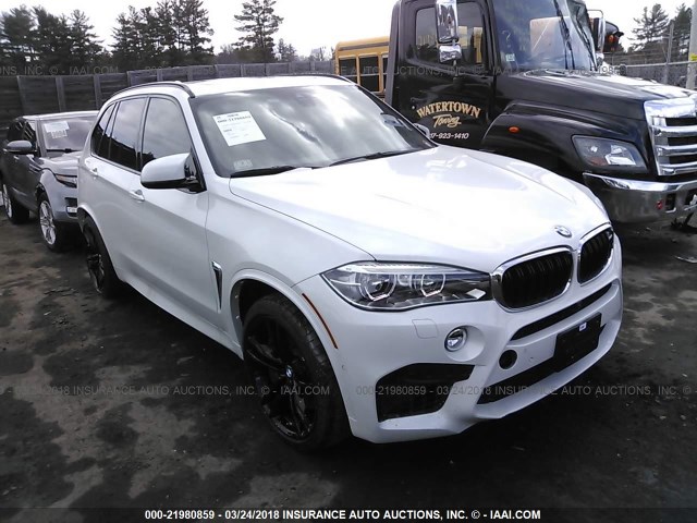 5YMKT6C5XJ0Y83494 - 2018 BMW X5 M WHITE photo 1