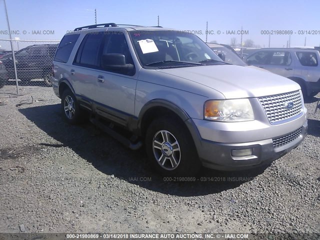 1FMPU15565LA03404 - 2005 FORD EXPEDITION XLT SILVER photo 1