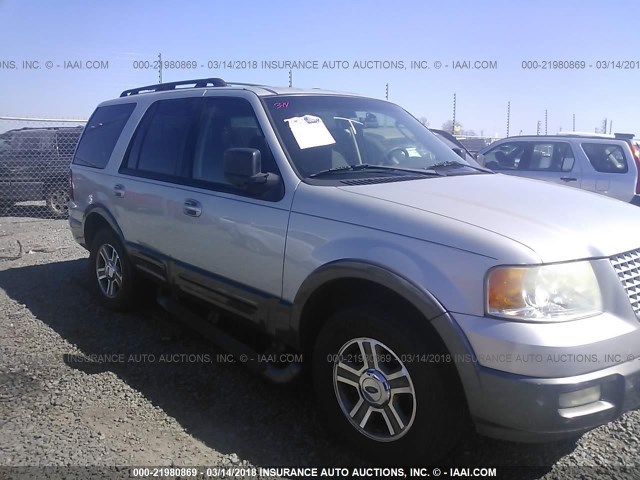 1FMPU15565LA03404 - 2005 FORD EXPEDITION XLT SILVER photo 6