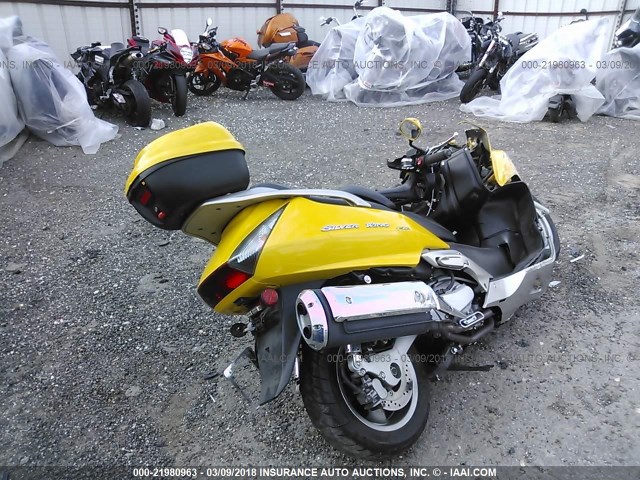 JH2PF01197K500054 - 2007 HONDA FSC600 D YELLOW photo 4