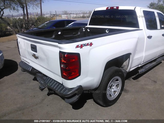 3GCUKPEHXEG208831 - 2014 CHEVROLET SILVERADO K1500 WHITE photo 6