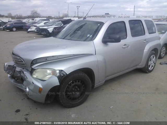 3GNDA13D16S634770 - 2006 CHEVROLET HHR LS SILVER photo 2