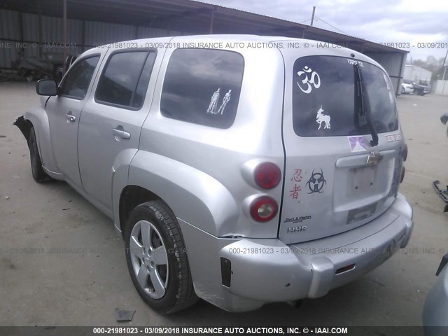 3GNDA13D16S634770 - 2006 CHEVROLET HHR LS SILVER photo 3