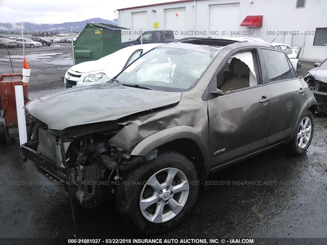 2T3DK4DV9BW064433 - 2011 TOYOTA RAV4 LIMITED GRAY photo 2