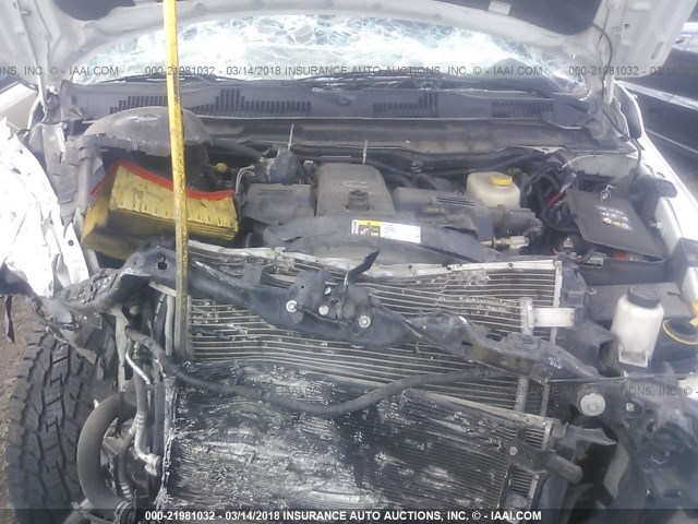 3C6LR5AL1DG550549 - 2013 RAM 2500 ST WHITE photo 10