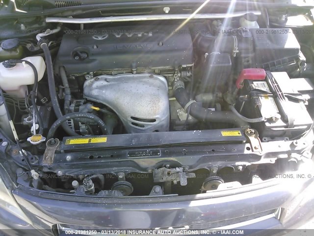 JTKDE177350053092 - 2005 TOYOTA SCION TC 灰色 照片 10