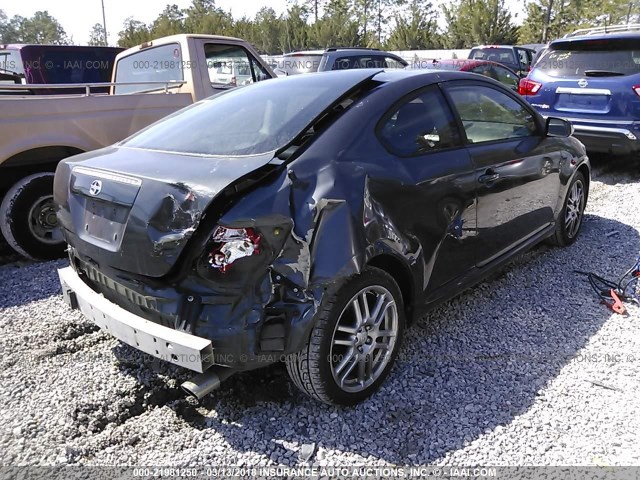 JTKDE177350053092 - 2005 TOYOTA SCION TC 灰色 照片 4