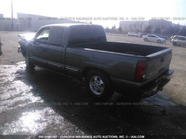 2GCEC19T011191053 - 2001 CHEVROLET SILVERADO C1500 GRAY photo 3