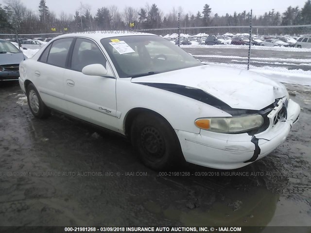 2G4WS52J4Y1282047 - 2000 BUICK CENTURY CUSTOM WHITE photo 1