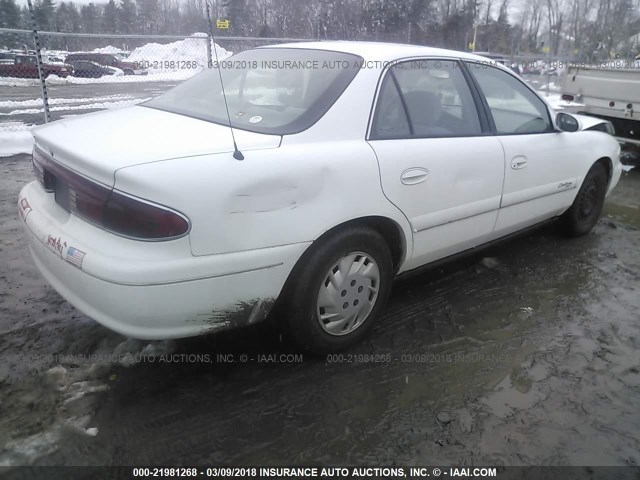 2G4WS52J4Y1282047 - 2000 BUICK CENTURY CUSTOM WHITE photo 4