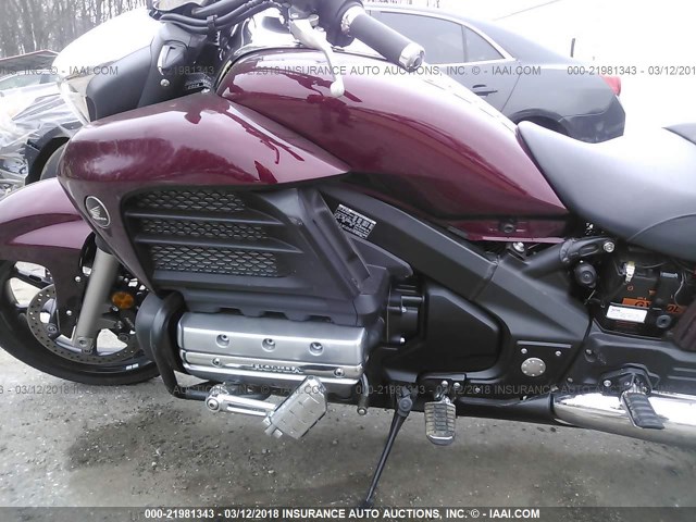 JH2SC680XEK000100 - 2014 HONDA GL1800 C MAROON photo 9