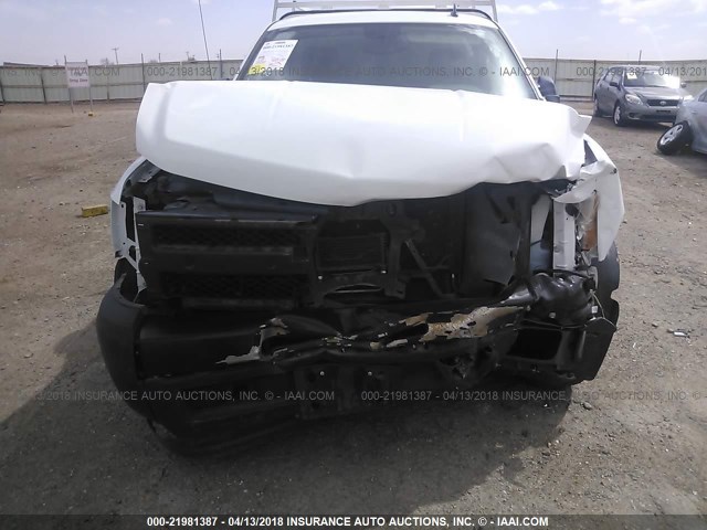 1GCNCPEA9DZ398060 - 2013 CHEVROLET SILVERADO C1500 WHITE photo 6