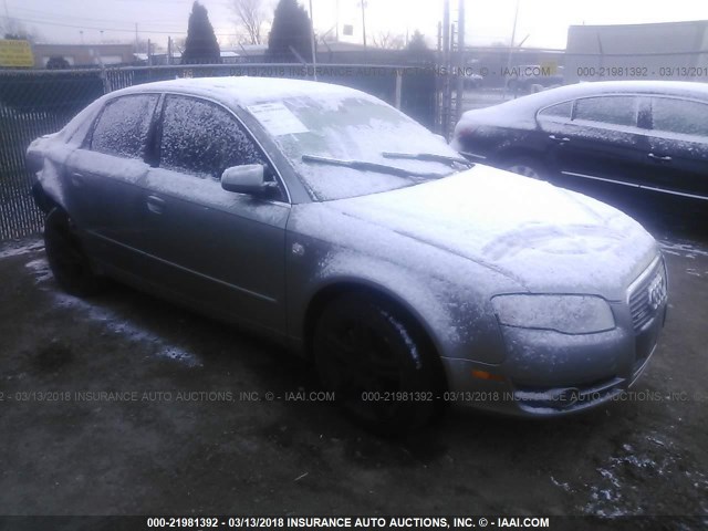 WAUDF78E26A172507 - 2006 AUDI A4 2.0T QUATTRO GRAY photo 1