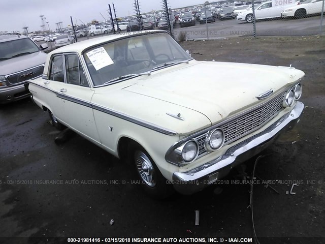 2R42L155214 - 1962 FORD FAIRLANE YELLOW photo 1