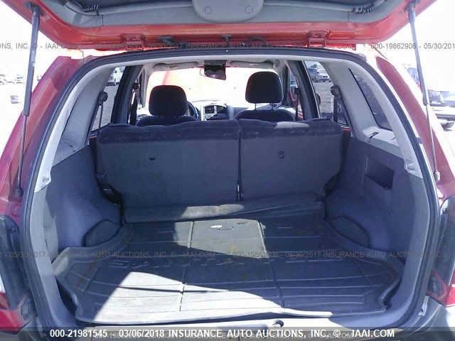 KM8SC13D83U506513 - 2003 HYUNDAI SANTA FE GLS/LX RED photo 8