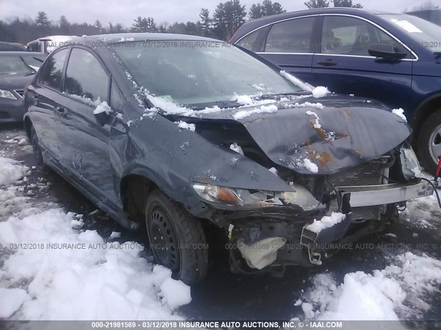 2HGFA1F33BH549416 - 2011 HONDA CIVIC VP GRAY photo 1