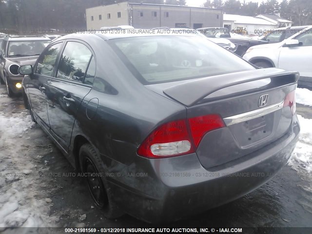 2HGFA1F33BH549416 - 2011 HONDA CIVIC VP GRAY photo 3