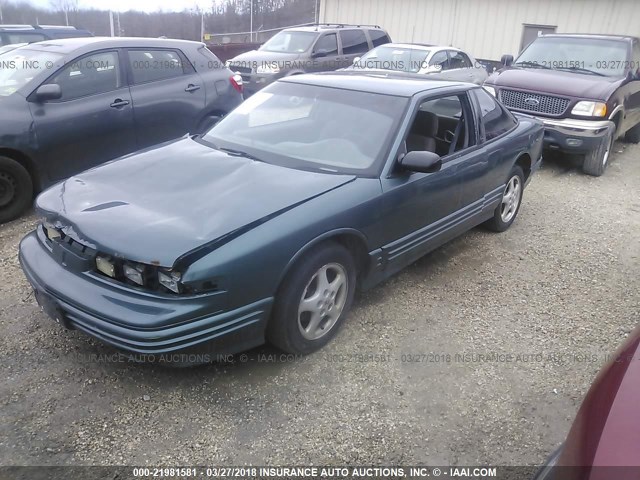 1G3WH12M1VF319548 - 1997 OLDSMOBILE CUTLASS SUPREME SL 绿色 照片 2